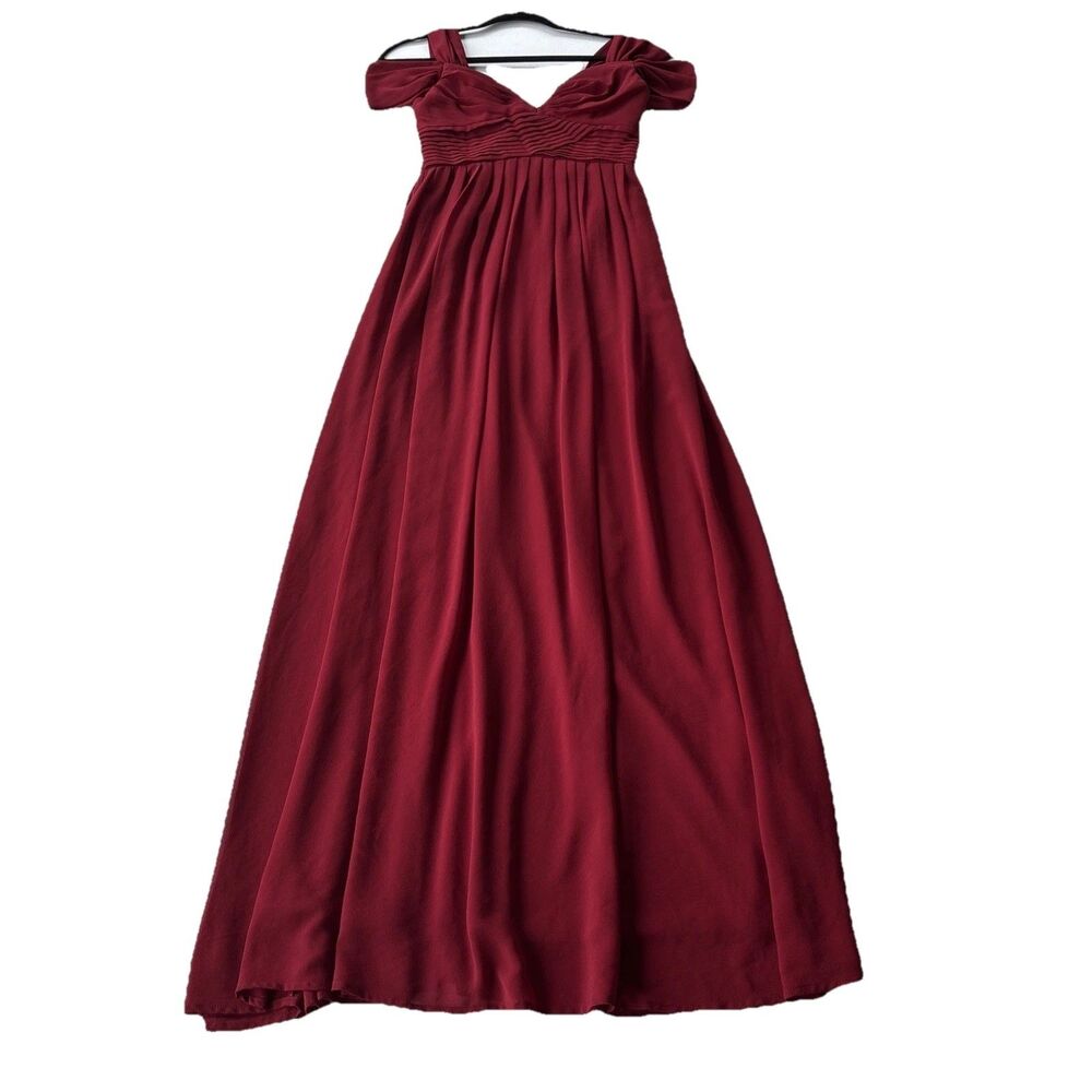 Soiéblu Maxi Dress size Medium Deep Red